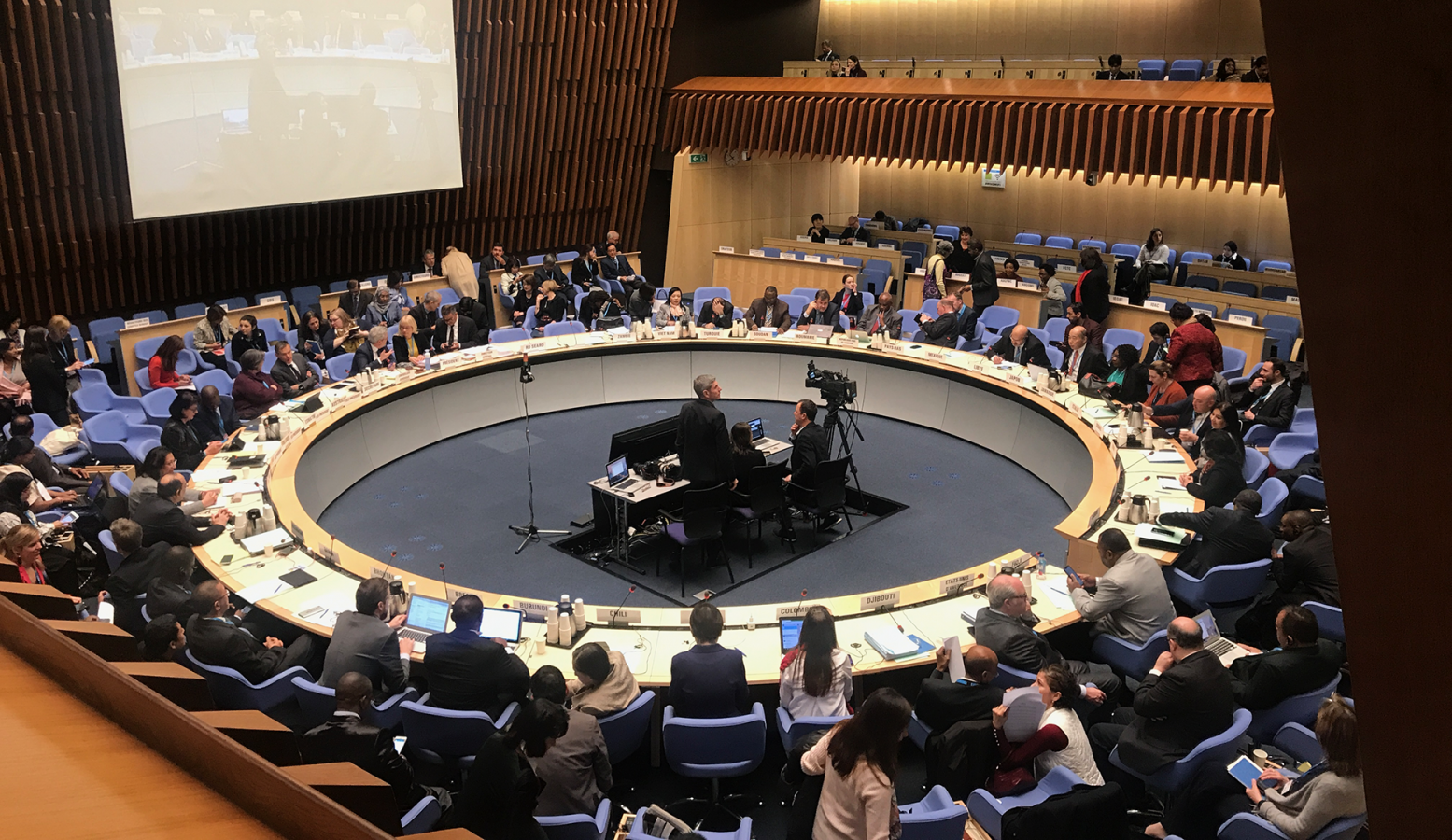 144th session of the WHO Executive Board © NCDA / L. Westerman