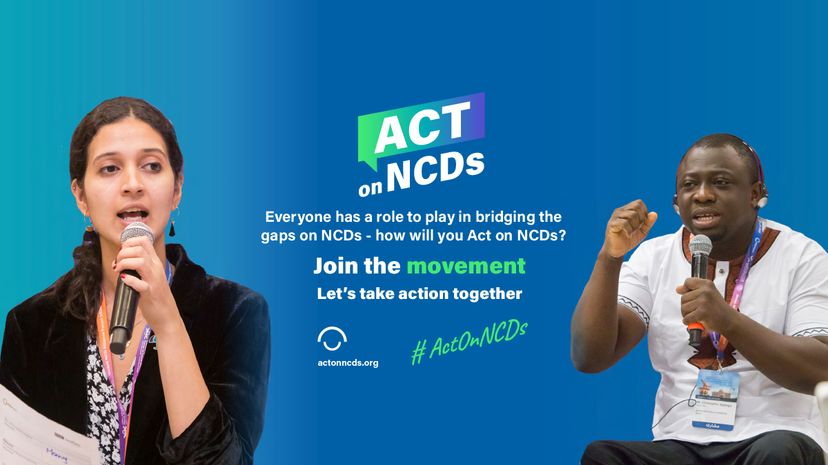 2020 Global Week for Action on NCDs logo
