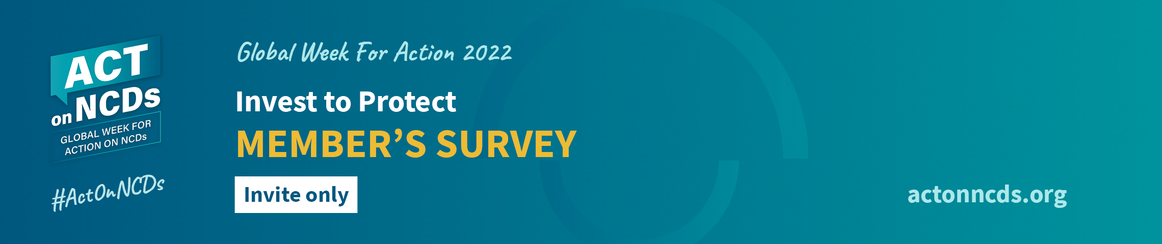 2022 Act On NCDs member's survey