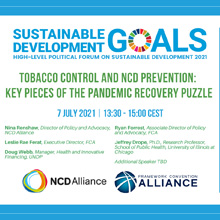 Tobacco control and NCD prevention event thumbnail