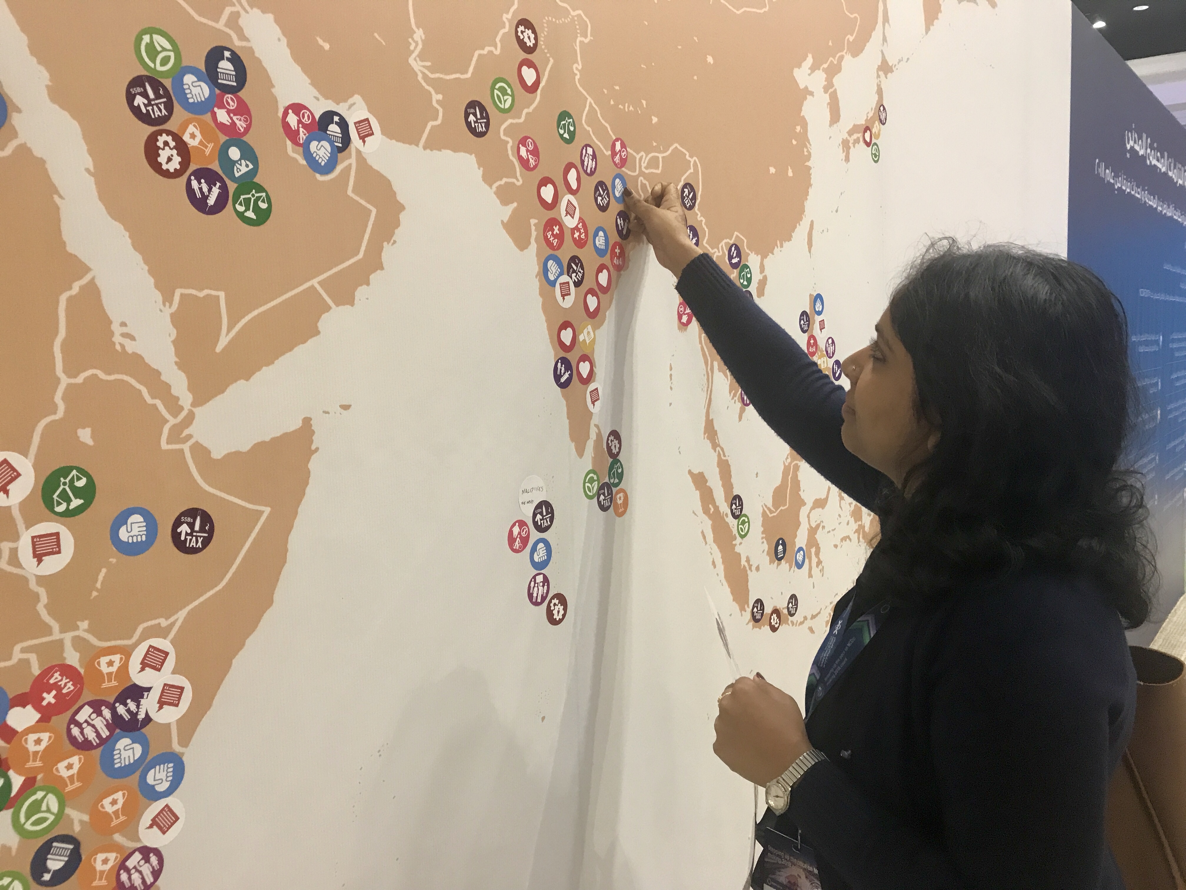 Vindhya Vatsyayan adds her commitment to the map