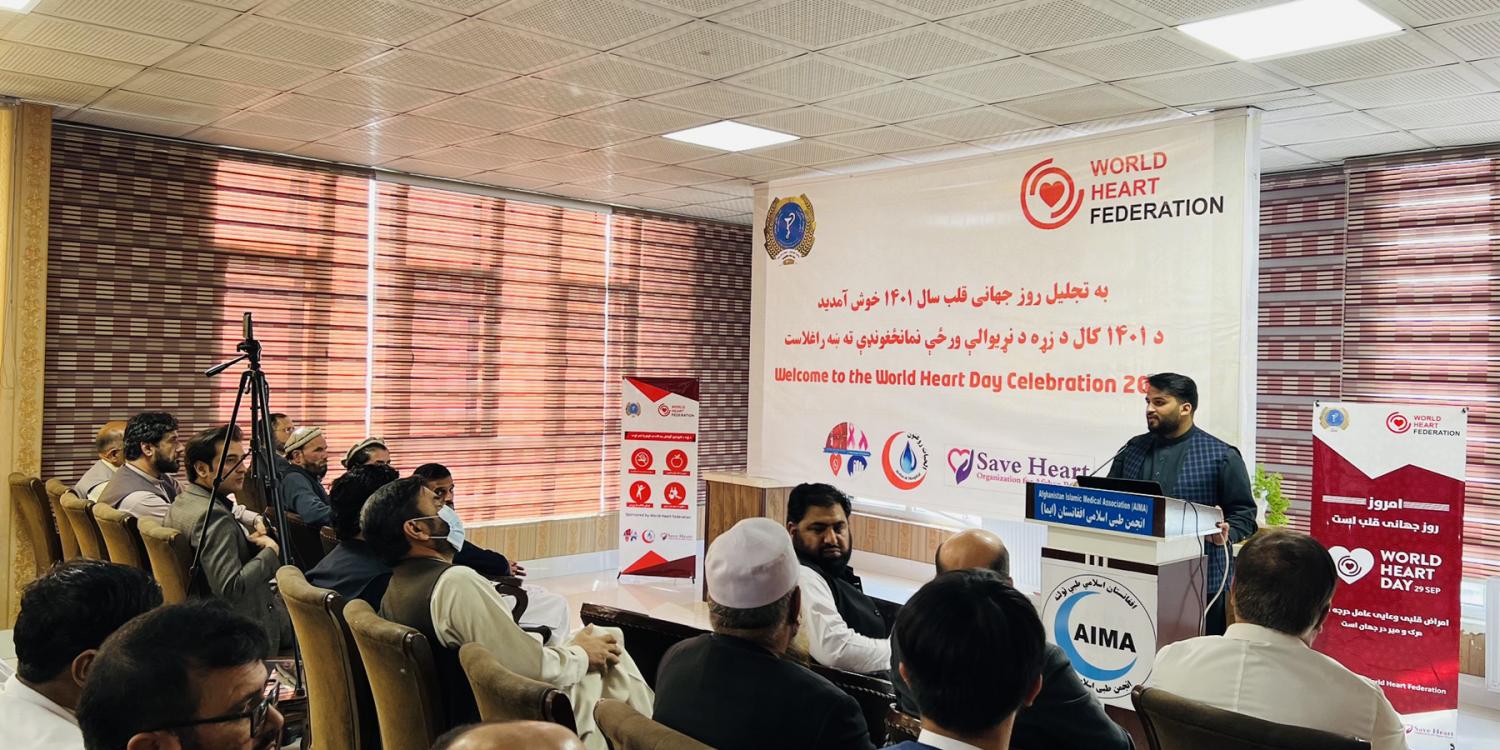 Afghanistan NCD Alliance joins global movement for World Heart Day and Breast Cancer Awareness month 