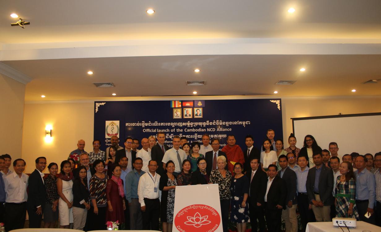 Tackling NCDs in Cambodia: New NCD Alliance launched in the country