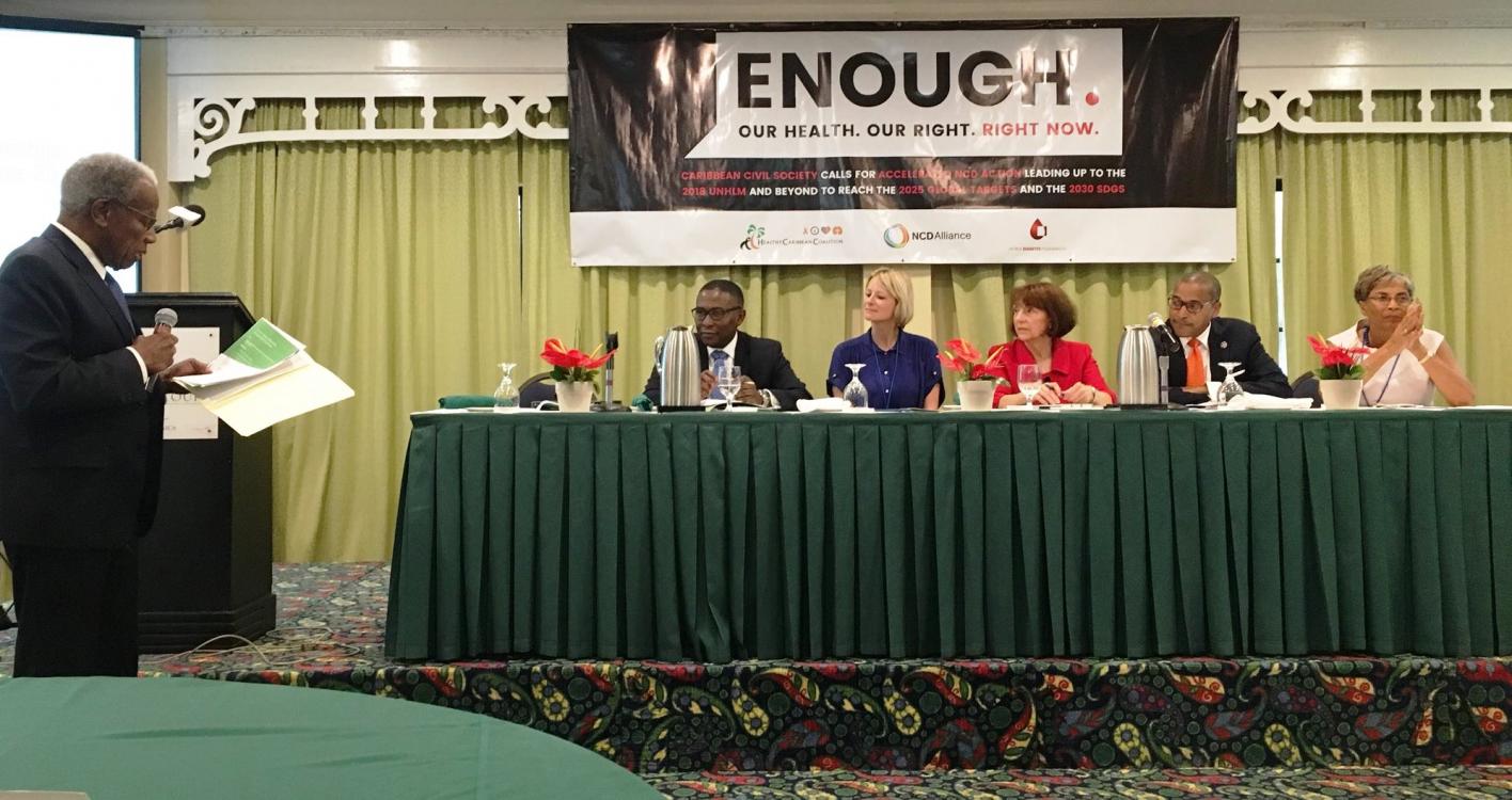 Caribbean NCD Forum highlights region's role in 2018 HLM on NCDs