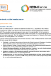  74th WHO World Health Assembly Joint Statement on Agenda Item 13.5: Antimicrobial resistance 