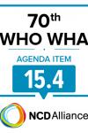  70th WHO WHA Agenda Item 15.4: Outcome of the Second International Conference on Nutrition (ICN2)