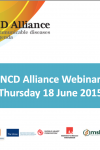 NCD Alliance Webinar, 18 June 2015 (pdf of slides)