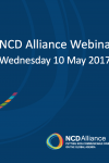 NCD Alliance Webinar, 10 May 2017