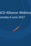 NCD Alliance Webinar, 6 June 2017