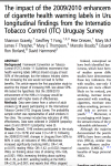 BMJ research paper: Health warning labels in Uruguay