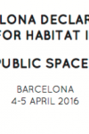 Barcelona Declaration for Habitat III - Public Spaces