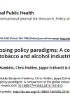 Reassessing policy paradigms: A comparison of the global tobacco and alcohol industries