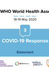 73rd WHO World Health Assembly Statement on Item 3 COVID-19 Response: Reducing risk of COVID-19, Cancer & other NCDs