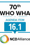 70th WHO WHA Agenda Item 16.1 Progress in the implementation of the 2030 Agenda