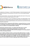 WHO EB 150 Agenda Item 7 Joint Statement with Global Health Council