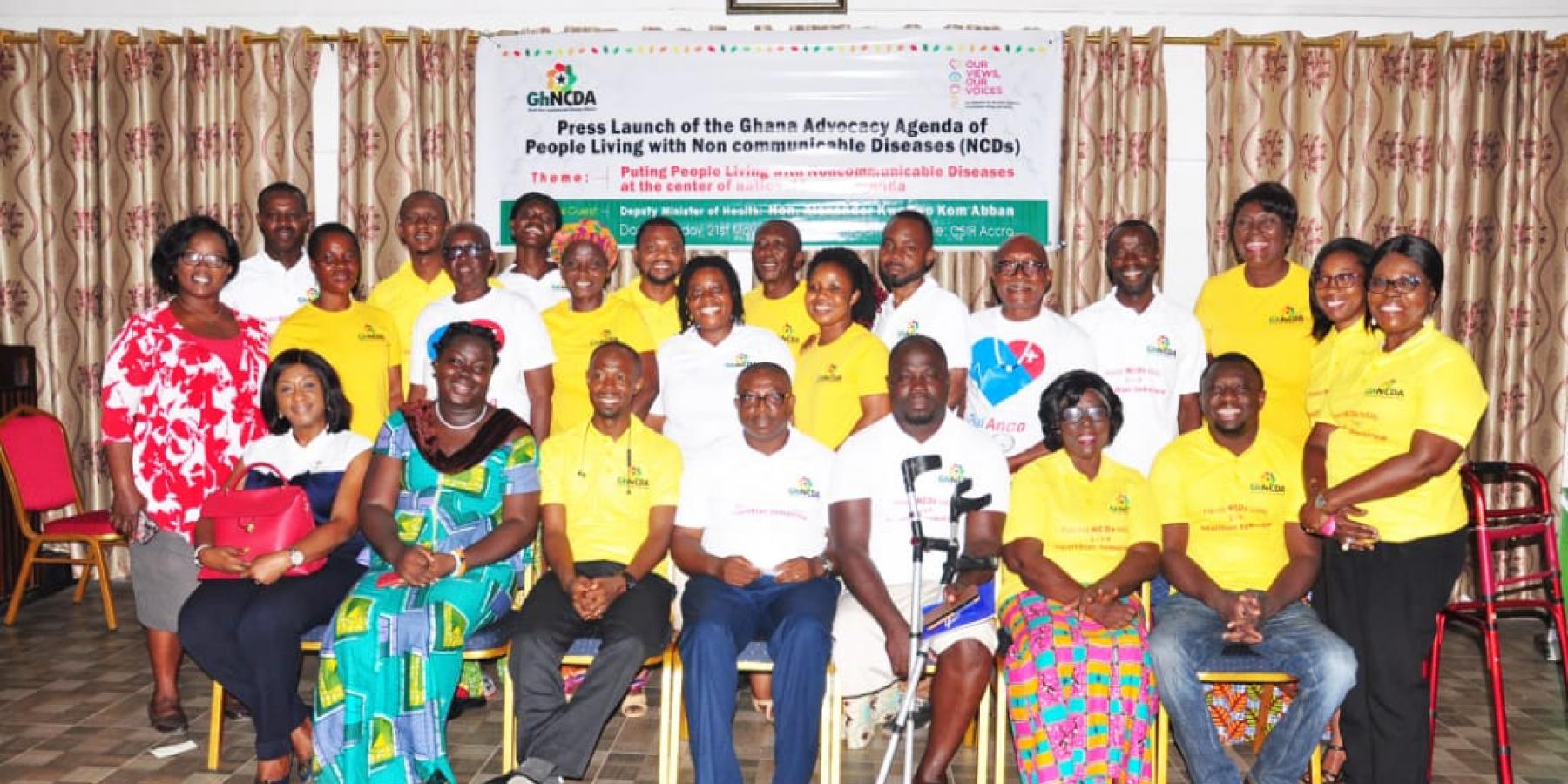 Launch of Ghana Advocacy Agenda of People Living with NCDs