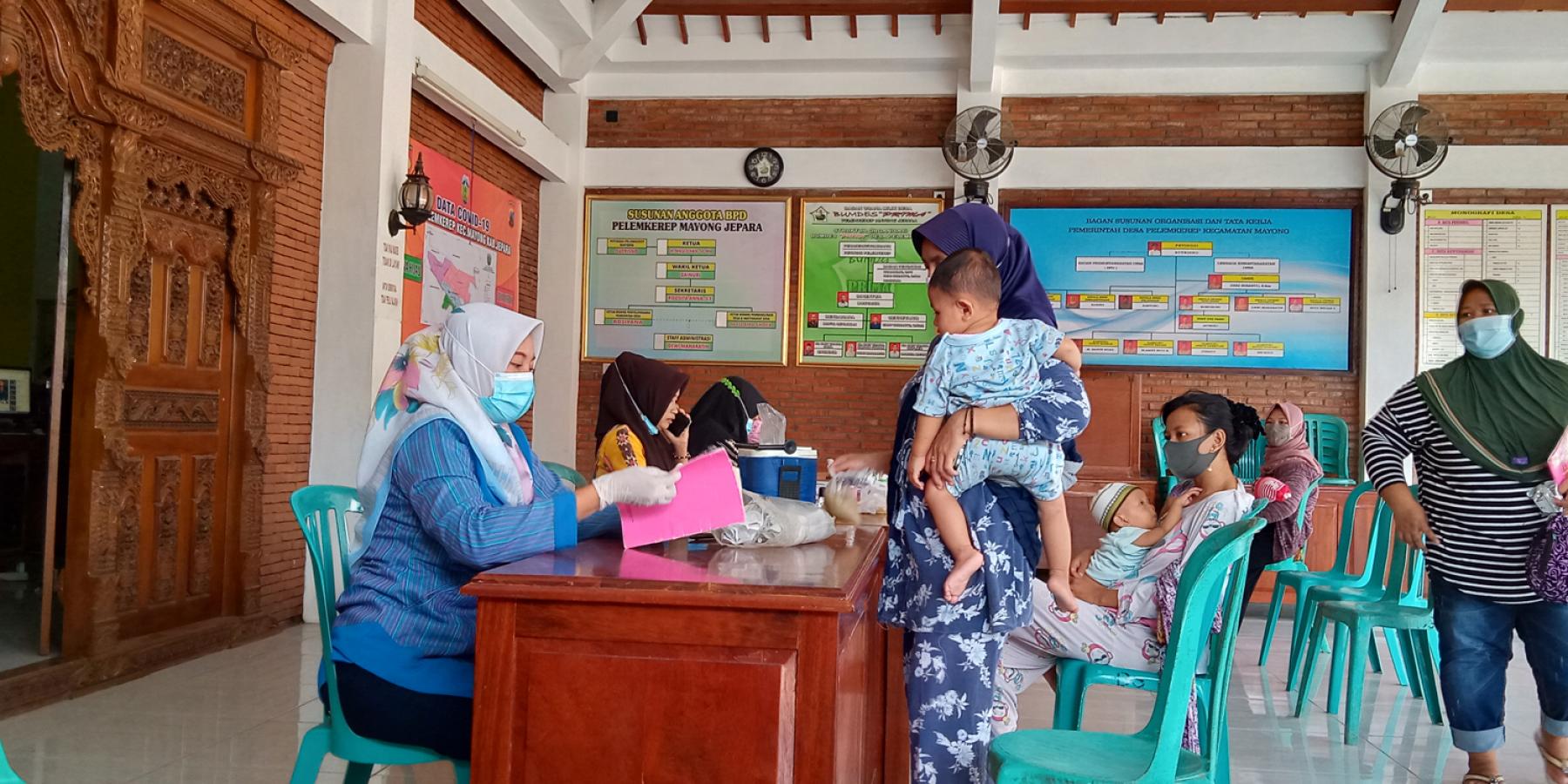 Health centre in Indonesia