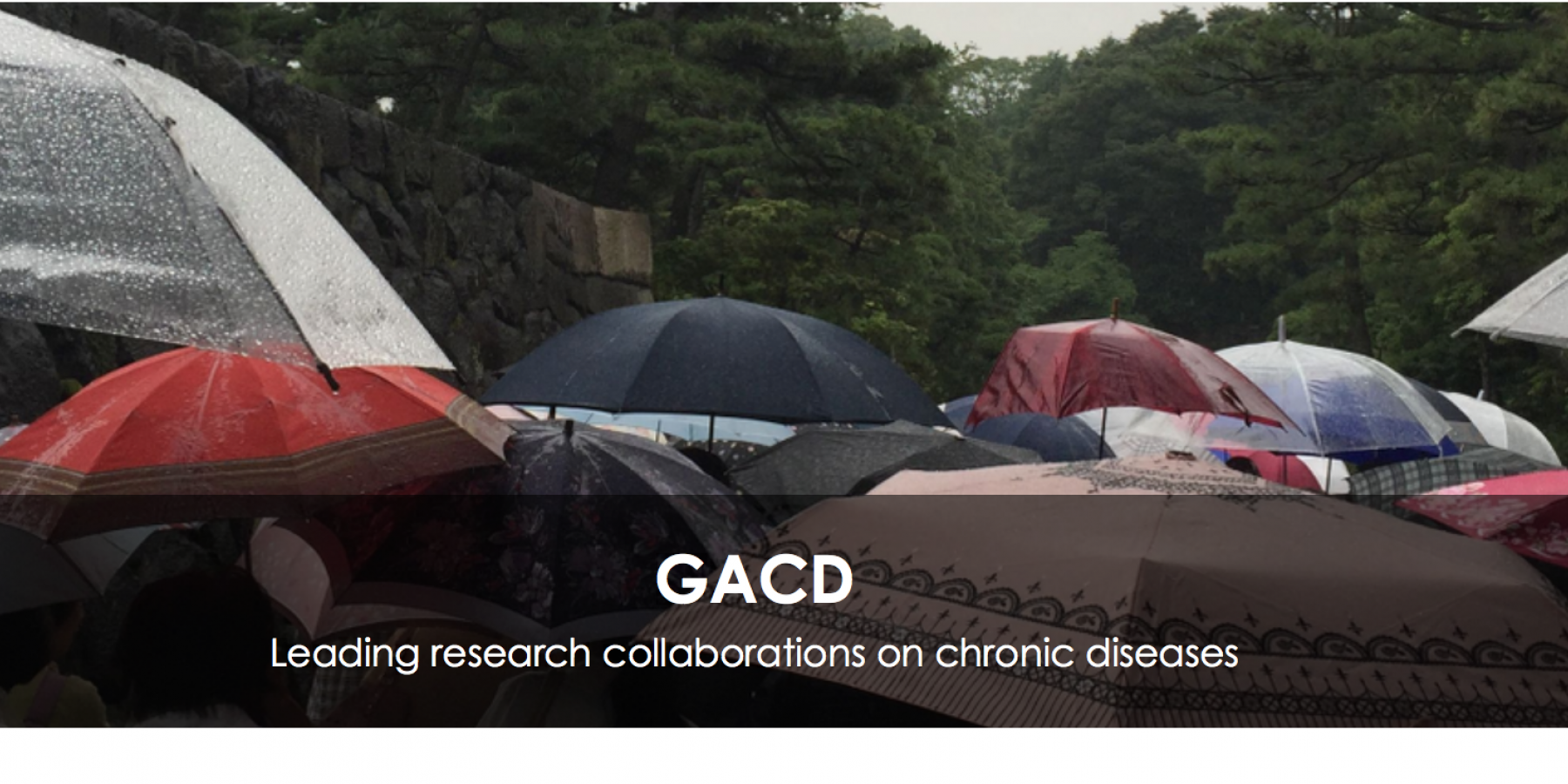 GACD Mental Health Research Call header