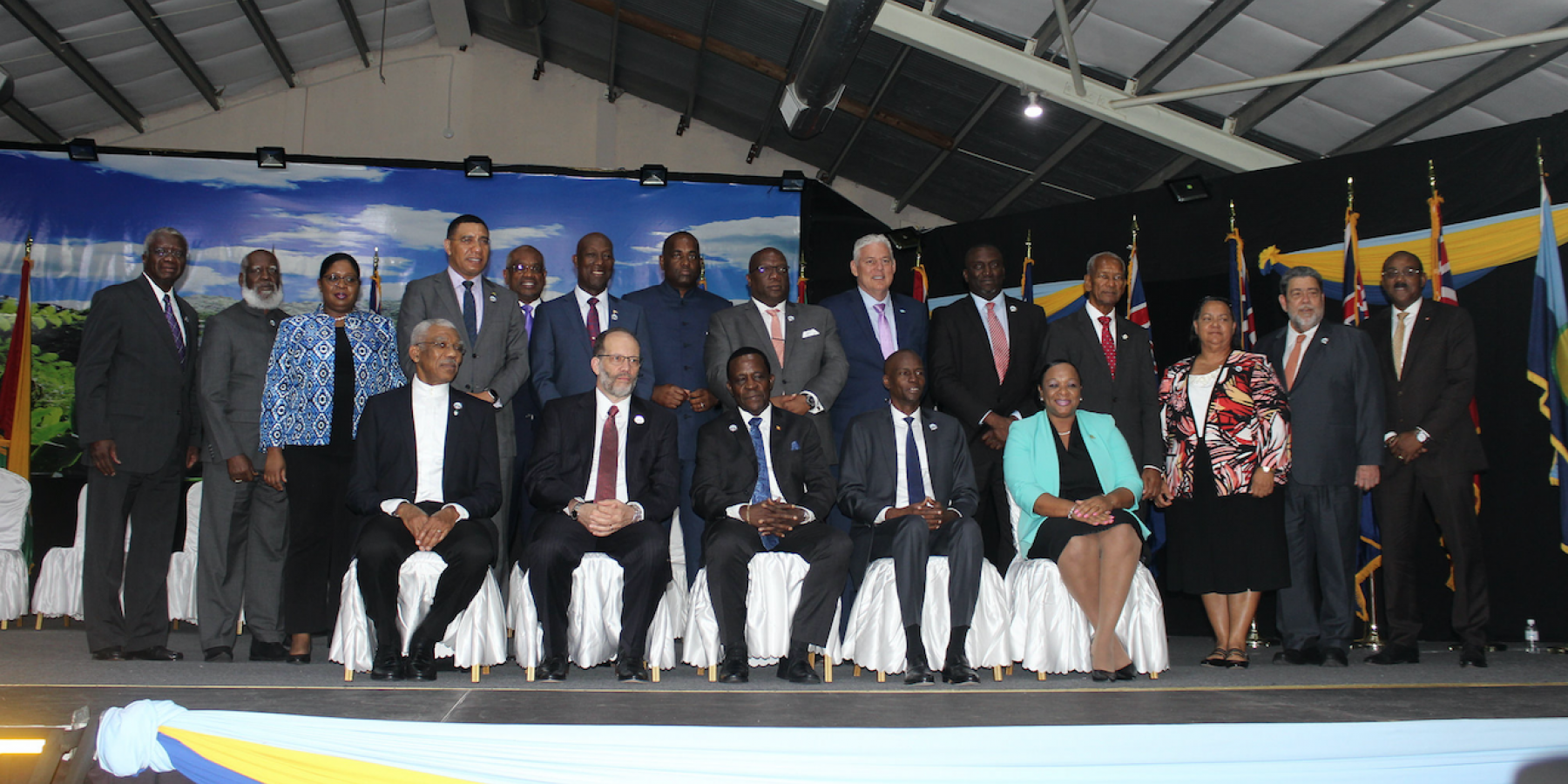 Opening ceremony, 38th Meeting of the Conference of Heads of Government of CARICOM, Grenada Trade Centre, Grenada, 4 July, 2017.