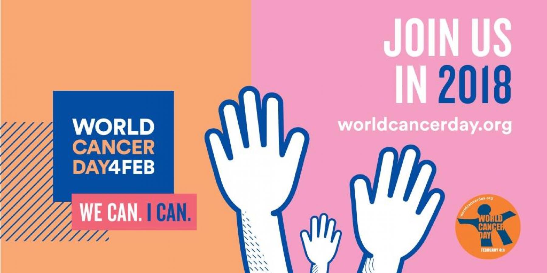 World Cancer Day social media graphic