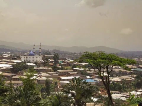Bamenda city centre, Cameroon capital 