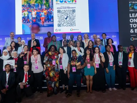 NCD advocates gather for a photo after the Closing Plenary at the 4th Global NCD Alliance Forum 2025
