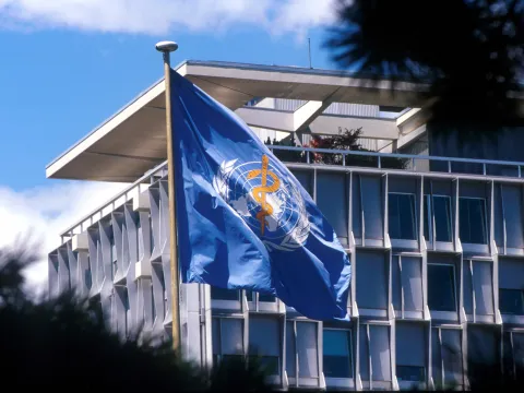 WHO headquarters in Geneva, Switzerland 