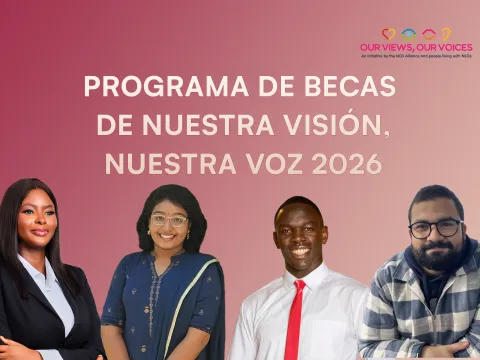 Collage becas Nuestra Visión Nuestra Voz 2026