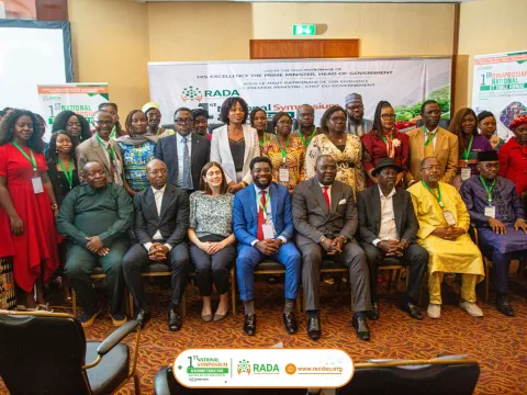 NCD advocates from Cameroon at a symposium on NCDs