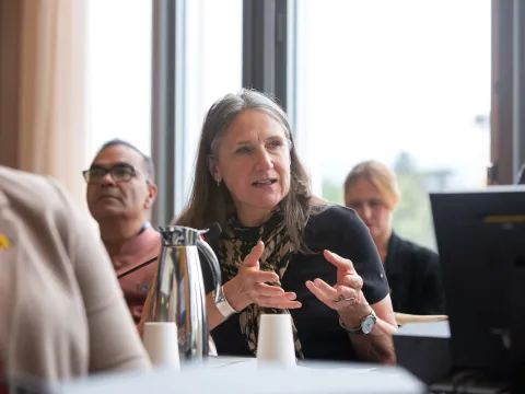  NCDA Policy Director Alison Cox at WHA 79 in Genenva