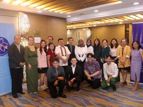 Healthy Western Pacific Alliance advocates during an event