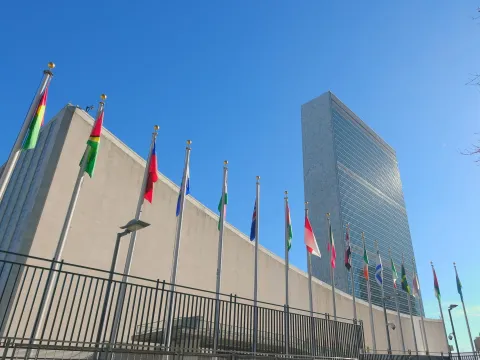 UN headquarters in New York