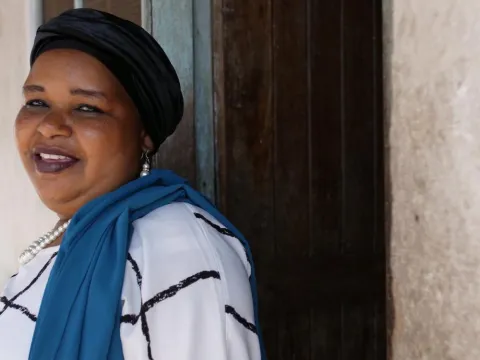 Still from Facing Forward mini-film "Door-to-door diabetes support" presented by World Diabetes Foundation.