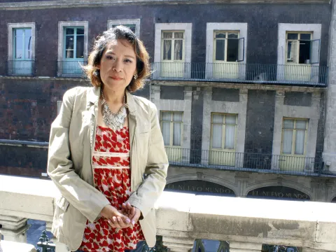 Woman living with diabetes at launch of Mexican Advocacy Agenda