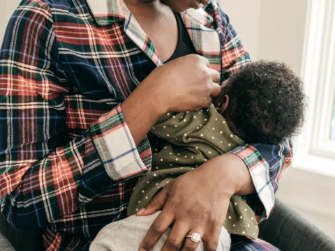 mother breastfeeding