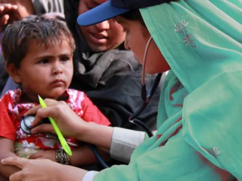 Mobile health clinic, Pakistan