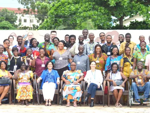 The working group for the NCD Alliance Ghana Advocacy Agenda creation