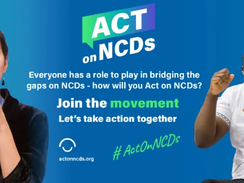 2020 Global Week for Action on NCDs 