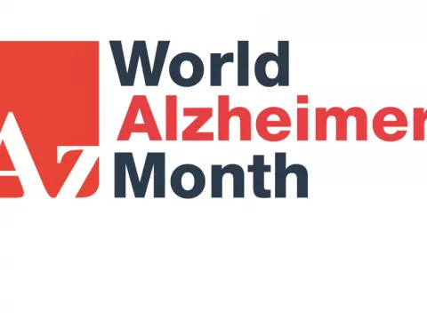 World Alzheimer's Month logo