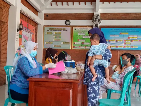 Health centre in Indonesia