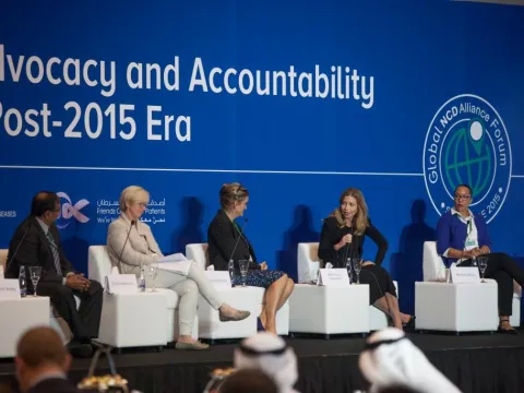 Speakers at the 2015 NCD Alliance Global Forum