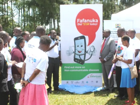 The Governor of Vihiga County, H.E. Hon Dr Wilber K. Ottichilo, CBS, launches Fafanuka