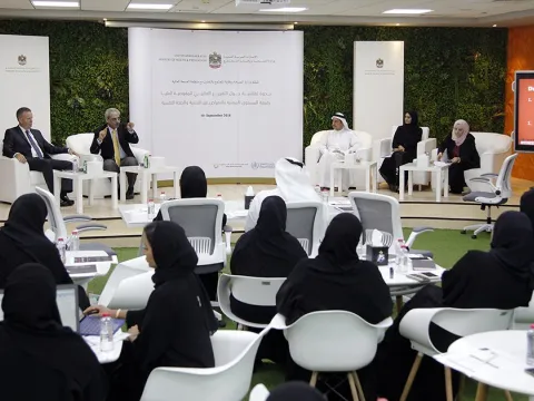 Launch of the report of the WHO Independent High-Level Commission on NCDs, in Dubai, UAE, 10 Sept. 