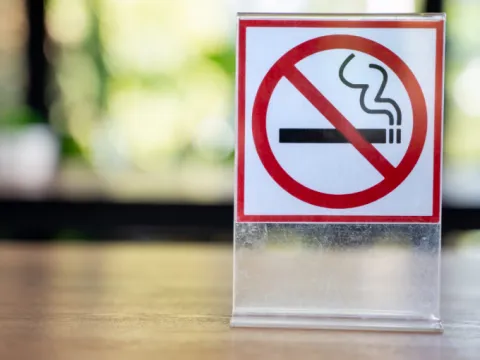 No smoking sign