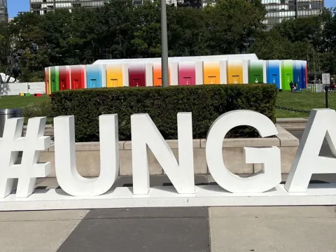 Ms Nupur Lalvani, youth advocate living with T1 Diabetes, Healthy India Alliance with Dr Monika Arora, President of NCD Alliance