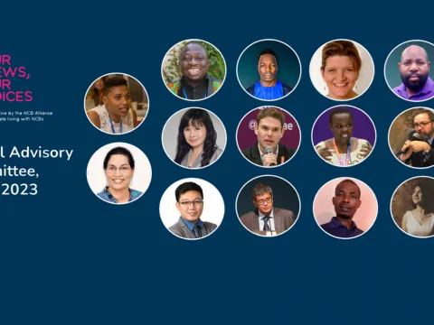 Committee of people living with NCDs