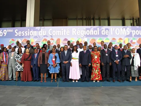 69th session of the WHO Regional Committee for Africa © WHO AFRO