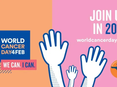 World Cancer Day social media graphic
