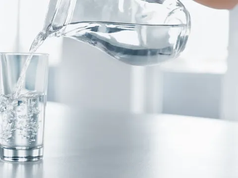 Drinking water is not only a great way to control energy intake, but helps the kidneys to filter waste too