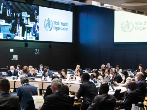 WHO Executive Board Session